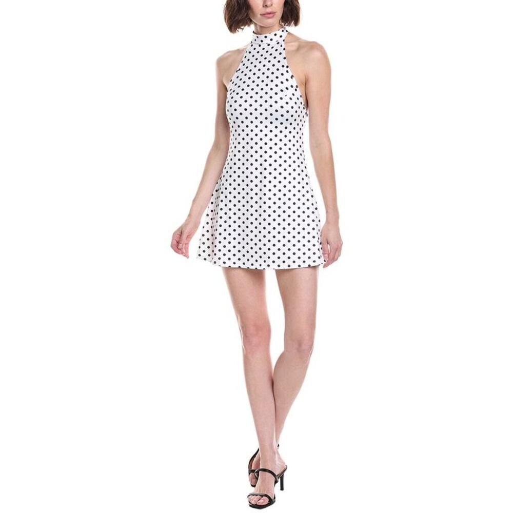 Colette Rose Womens  Dot Mini Dress, White